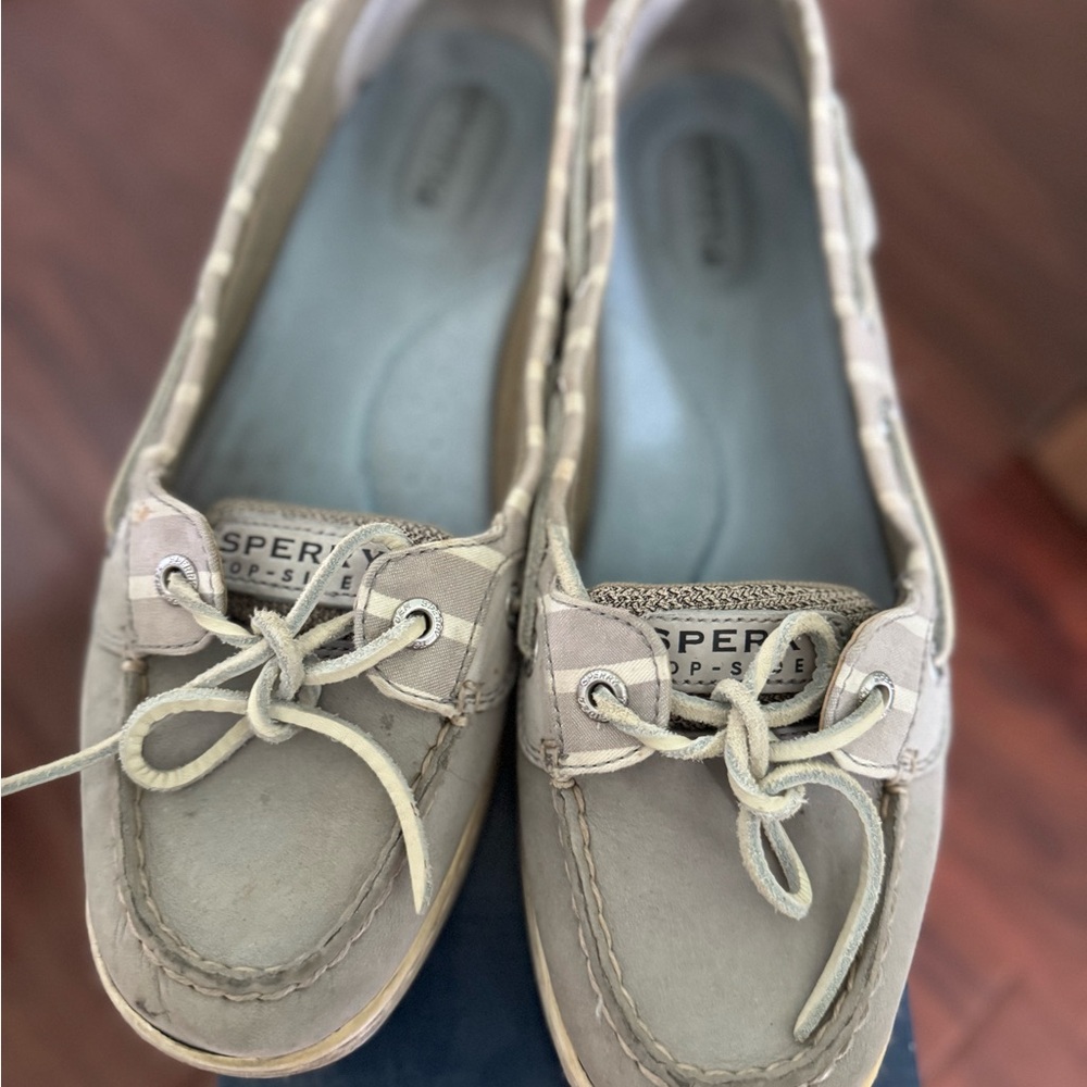Sperry Tan Flats Moccasin-Style Loafers
